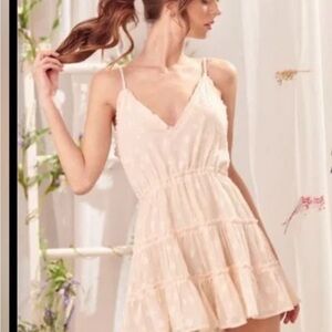 Storia Tiered Mini Dress